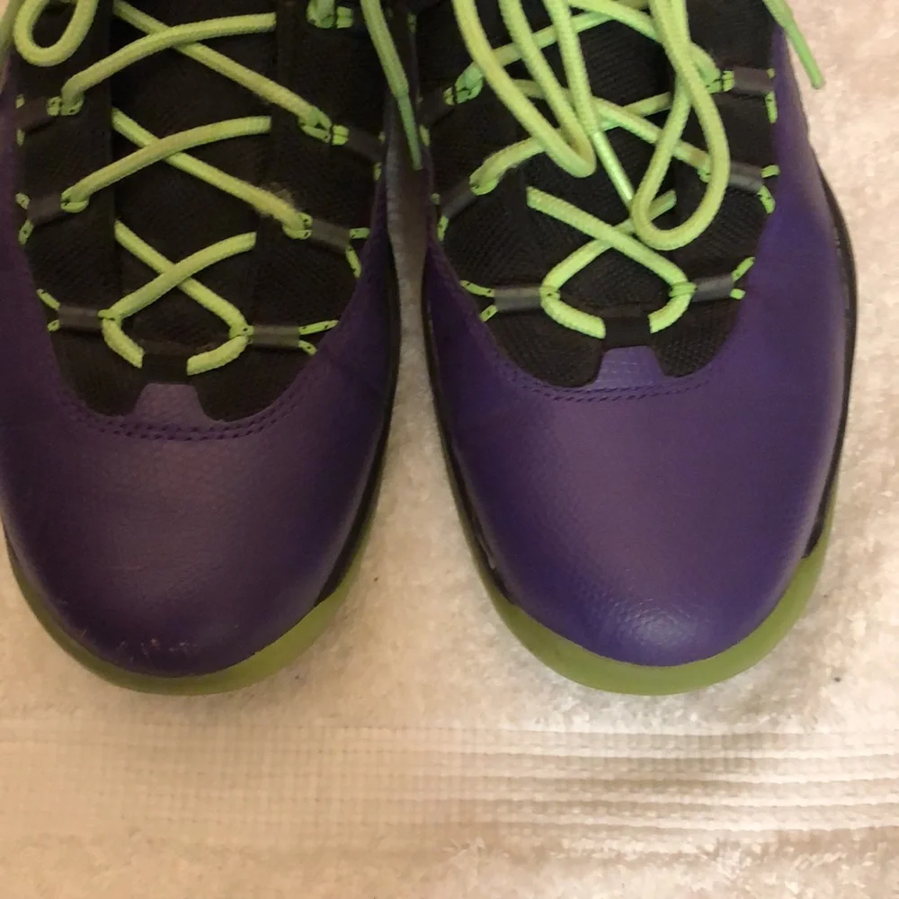 JORDAN PRIME FLIGHT COURT PURPLE BASKETBALL SNEAKERS MENS SIZE 8
